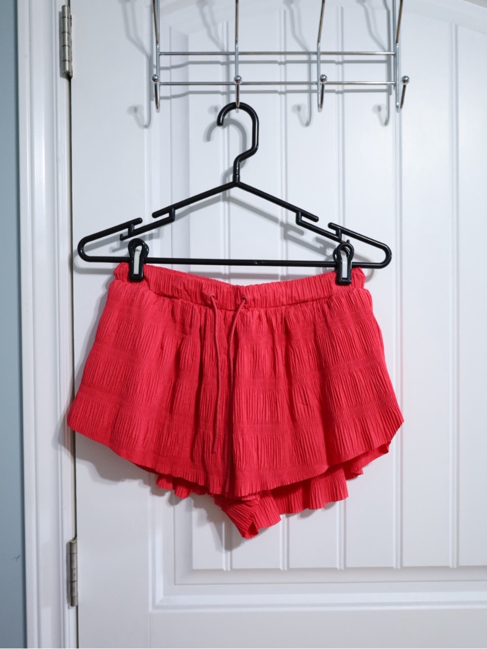Free People Movement Shirr Enough Shorts Fuchsia Pink Women’s Size Small - Picture 2 of 10